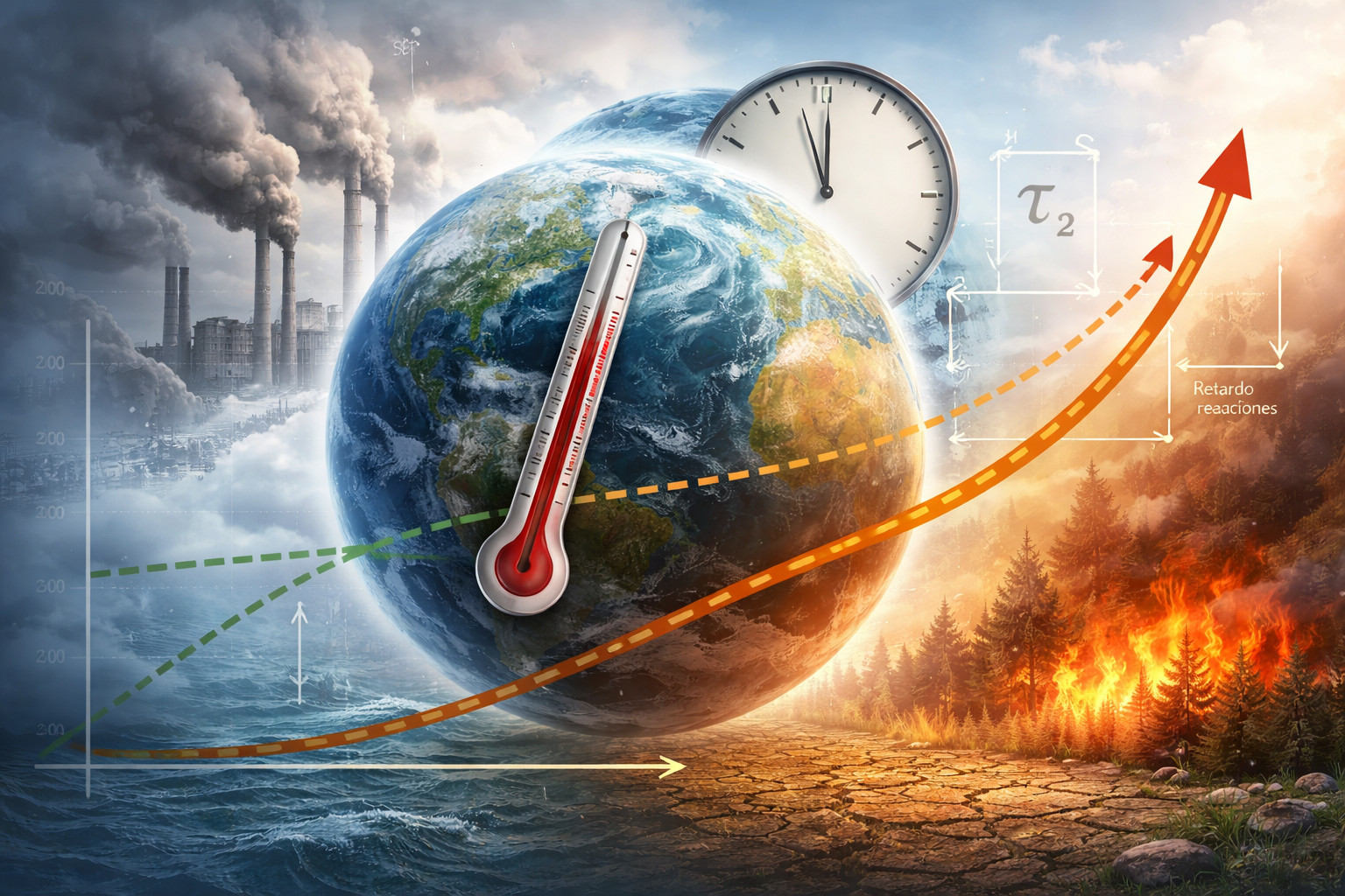 Imagen representativa del calentamiento global