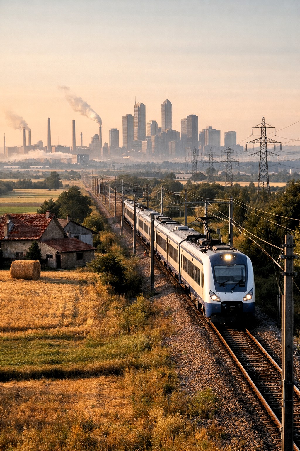 Infraestructura eléctrica con cables de cobre como fondo, representando la dependencia material de la electrificación.